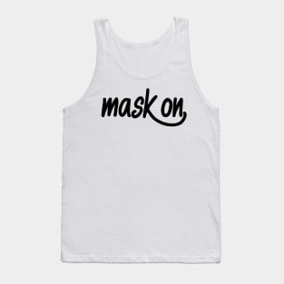 Mask on Tank Top